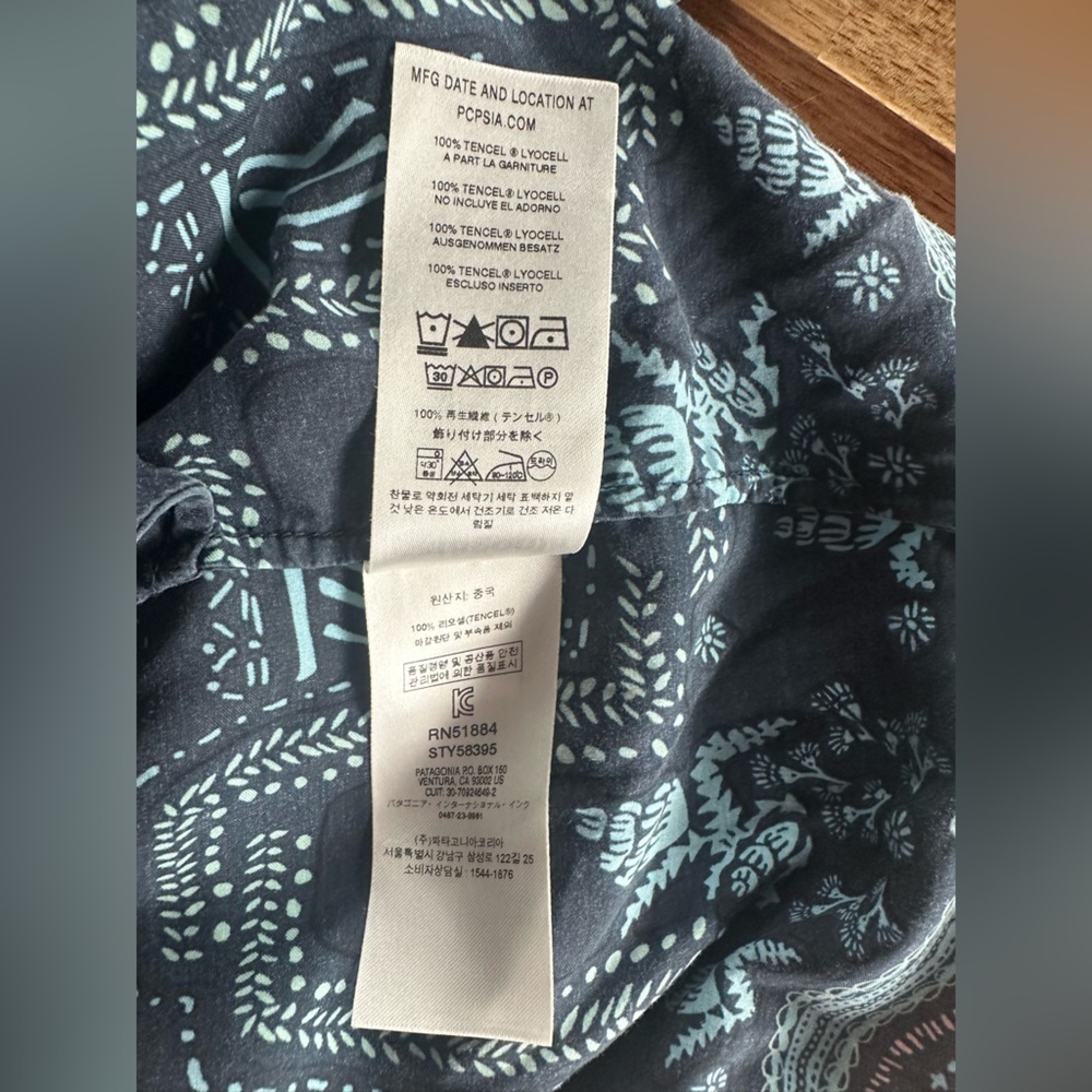 Patagonia Lost Wildflower Dress Medium - Picture 6 of 7